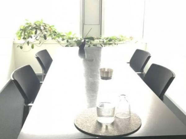 Lichtdurchflutete, verglaste neue Büros mit Bergblick — Bild 6