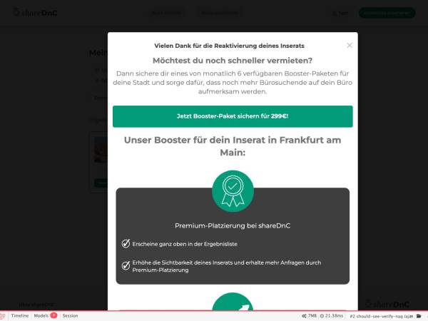 Helle Bürogemeinschaft in attraktiver Lage in Düsseldorf-Altstadt — Bild 2