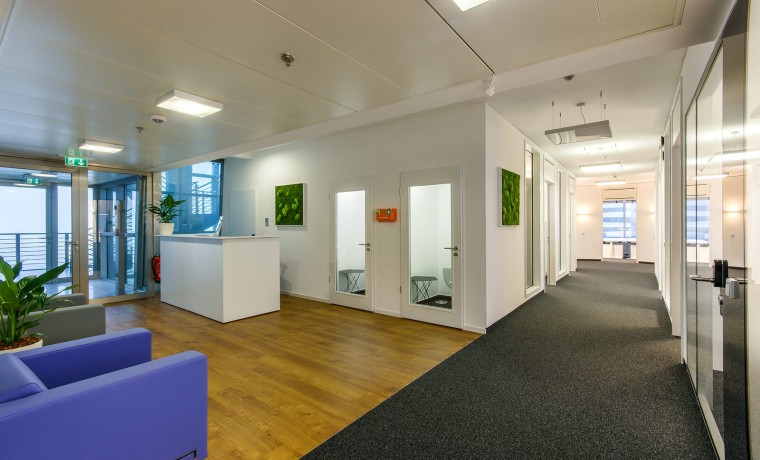 Büro auf Zeit Speditionstraße Düsseldorf Hafen