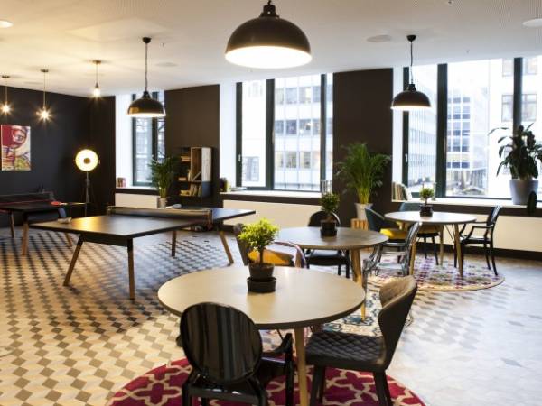 Coworking Space mit Blick auf die Bleichenfleet — Bild 1