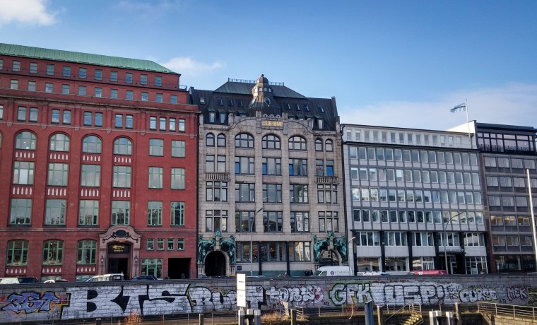Arbeitsplatz Elbhof, Steinhöft Hamburg Neustadt