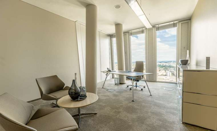 Büro mieten Thurn-und Taxis-Platz Frankfurt am Main Innenstadt